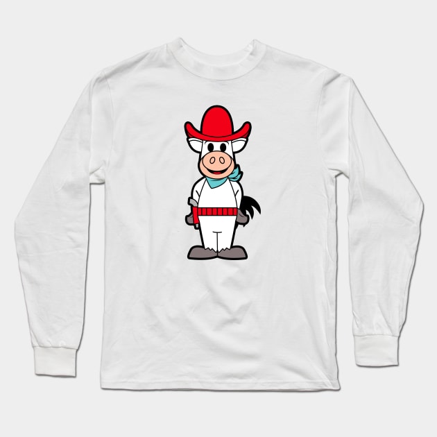 Cute Quick draw Mcgraw Long Sleeve T-Shirt by Liora